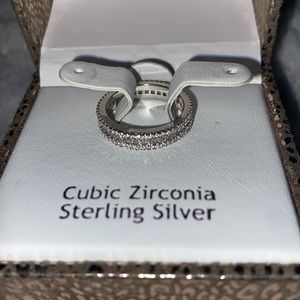 Sterling Silver Nanette Lepore Engagement Ring sz:5